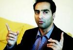 Forfatteren og journalisten Mohammad Rafiq blev slået ned under dagens demonstrationer i København - Foto: Camilla Stephan 