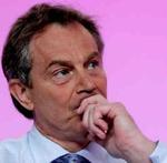 Tony Blair udtrykker solidaritet og støtte med Danmark i sagen om Muhammed-tegningerne. - Arkivfoto: AP 