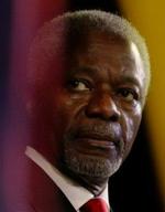 FN's generalsekretær Kofi Annan er medunderskriver af den internationale appel i Muhammed-sagen. - Arkivfoto: AP 
