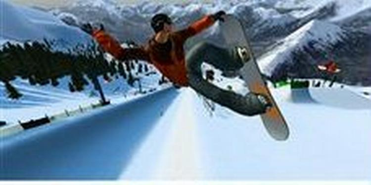 . I et snowboard-spil som  Amped 3  og  SSX On Tour  risikerer selv den største akrobat at komme til kort   hvis det var virkelighed. Løbene er ren showunderholdning. 