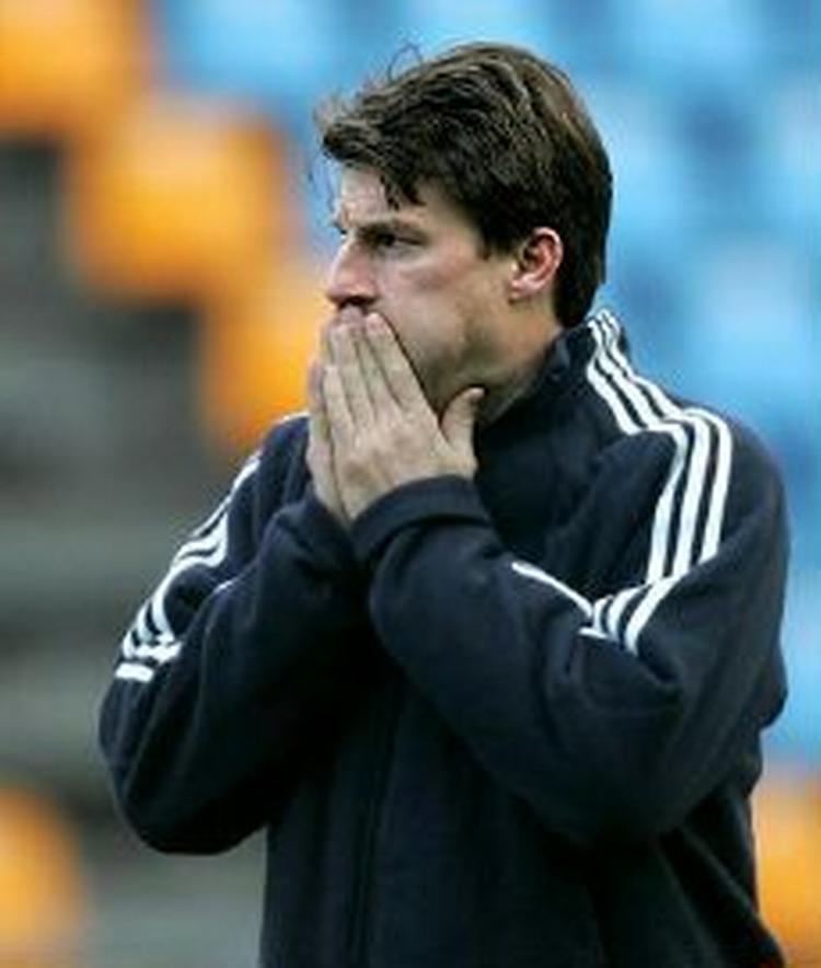Michael Laudrup forventer mål fra den dyrt indkøbte Morten Rasmussen. - Arkivfoto: Lars Poulsen. 
