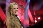 Sidsel Ben Semmane blev den yngste vinder af melodi grand prix i Danmark nogensinde. - Foto: Mick Anderson, Polfoto 