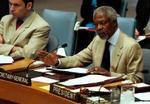 FN's generalsekretær Kofi Annan mener, at Muhammed-tegningerne er ufølsomme og krænkende. - Arkivfoto: AP 