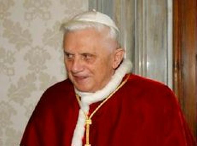 Pave Benedikt XVI inden gårsdagens udtalelser. - Foto: AP 
