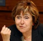 Edith Cresson, der er socialist, var fransk premierminister i tidsrummet 1991-1992. - Arkivfoto: AP 