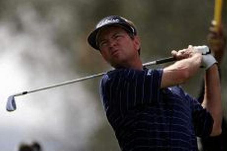 Davis Love III er vant til finaler - hans modstander har ikke prøvet det før. - Foto: AP 