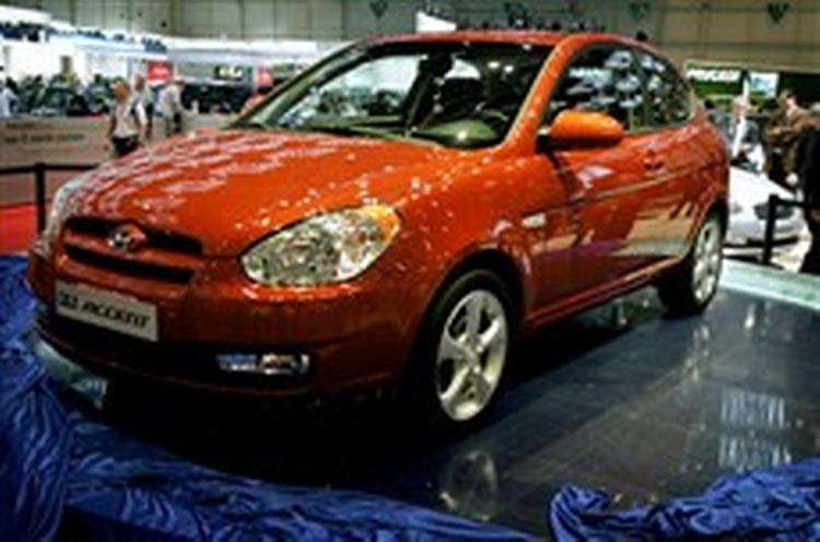 Den nye Hyundai Accent, desværre kun med tre døre. Foto: Jens Dresling 