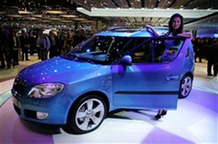 Skoda Roomster med god plads til familien. Foto: Jens Dresling 