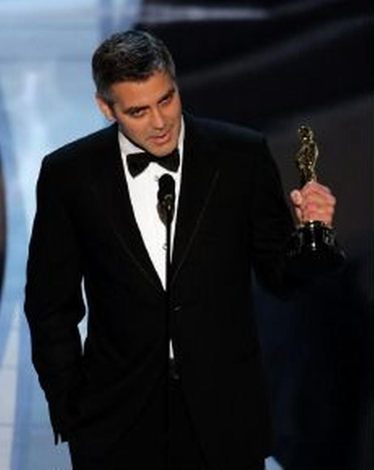 Skuespiller og instruktør George Clooney er blandt bannerførerne for en ny samfundskritisk Hollywood-stil. - Foto: AP 