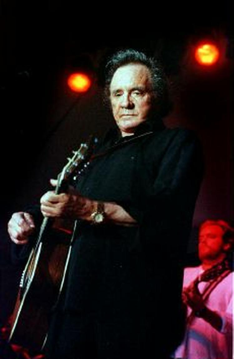 Cash under en koncert i Aalborg. - Arkivfoto: Morten Søndergaard 