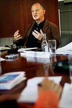 Michael Clemmesen kritiserer regeringens og DFs koldkrigscenter. - Foto: Stine Larsen 