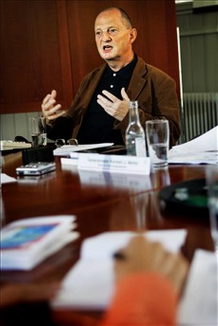 Michael Clemmesen kritiserer regeringens og DFs koldkrigscenter. - Foto: Stine Larsen 