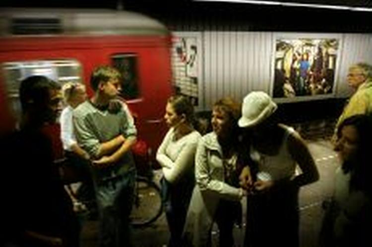 Banedanmark vil ikke opstille reklametavlen her på Nørreport Station. - Arkivfoto: Thomas Borberg 