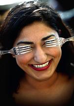 Shabana Rehman er kendt for fræk og grovkornet humor i sine shows. - Arkivfoto: Thomas Wilman 