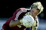 Jesper Christiansen blev redningsmand for FCK i straffesparkskonkurrencen mod Hammarby. - Foto: Jacob Ehrbahn 