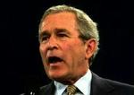 USA's præsident George W. Bush underskrev torsdag USA's antiterrorlov - den såkaldte 'patriot act'. - Arkivfoto: AP 