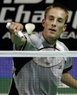 Peter Gade har endelig fået ram på Lin Dan. - Foto: AP 
