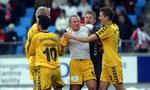 Berisha sørgede for, at Horsens kom ud af forårspremieren med point. - Foto: Ole Kjær 