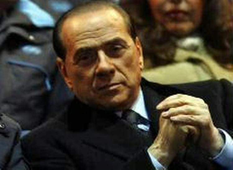 Berlusconi blev fornærmet. - Foto: AP 