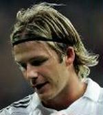 SPAIN SOCCER REAL MADRID BECKHAM