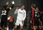 Brede Langeland har bragt FC København foran 3-0 efter et hjørnespark. Alle fire scoringer faldt efter dødbolde. - Foto: Per Kjærbye 