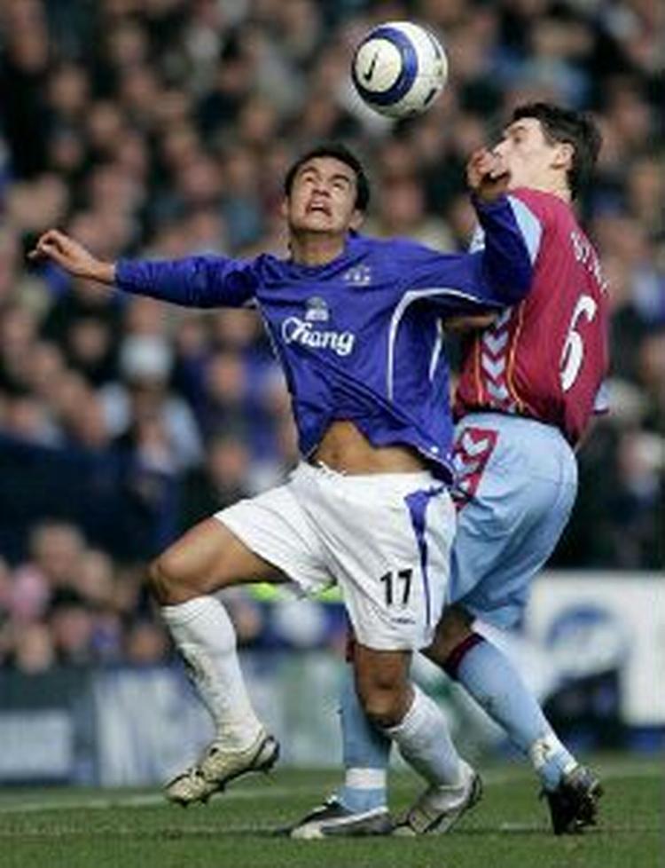 Aston Villa blev besejret 4-1 af Everton i dagens kamp i Premier League - Foto: AP 