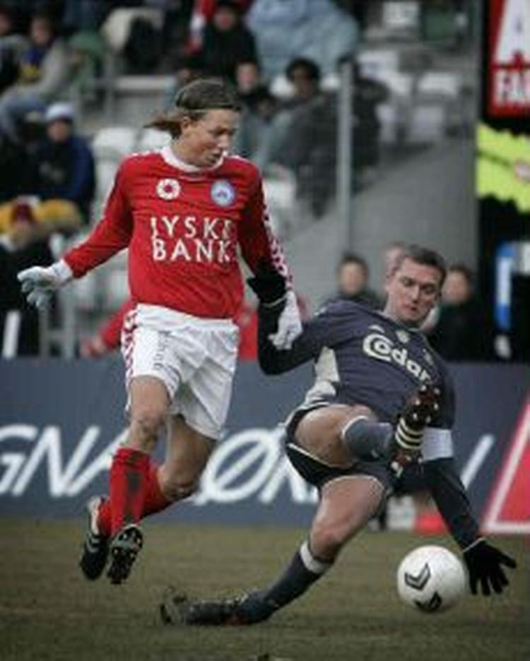 Brøndby tabte til Silkeborg. Hördur Sveinsson blev dagens helt - Foto: Toke Hage 