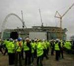 BRITAIN WEMBLEY EVACUATED
