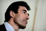 Statsminister Anders Fogh Rasmussen kalder sammenligningen mellem ham selv og Hitler for det groveste indslag hidtil i Muhammedsagen. - Foto: Joachim Adrian 