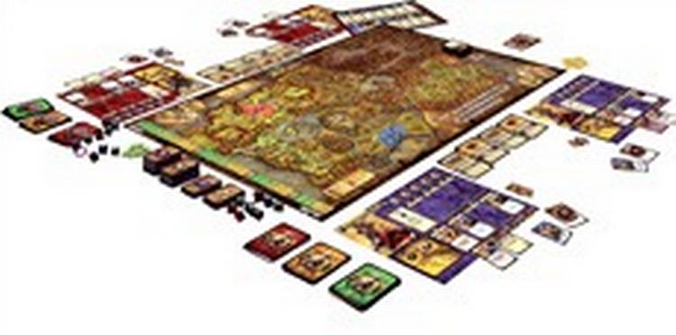 Brætspillet bag  World of Warcraft  er en lavine af kort, papstykker, terninger, spilfigurer og spillebræt. 
