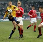 Brøndby fik revanche for sidste uges nederlag til Silkeborg, da de gulblusede vandt 3-1 i dag. - Foto: Lars Poulsen 