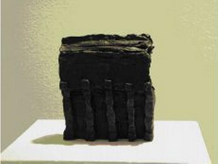 Kirkebys 'Dokumenta' er tilbage på sin vante plads. Tyven blev genkendt og fortrød. - Foto: ARoS Kunstmuseum 