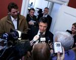 Statsminister Anders Fogh Rasmussen vil ikke tage stilling til om Birthe Rønn Hornbech skal fortsætte som retsordfører. - Foto: Finn Frandsen 