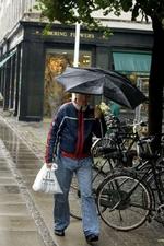 Weekenden bliver våd, men søndag vil temperaturerne stige. - Arkivfoto: Johnny Frederiksen 