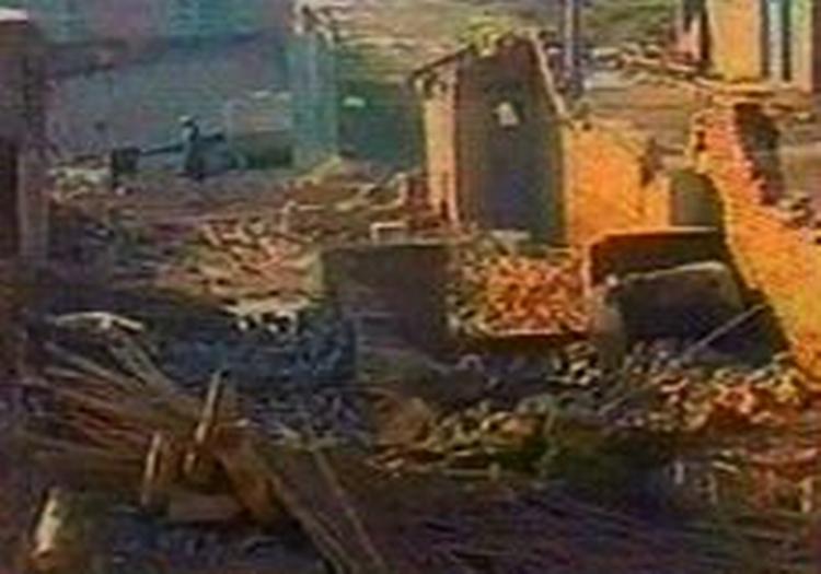 Tre jordskælv har ramt Iran, det kraftigste målt til 6.0 på Richterskalaen. - Foto: AP 