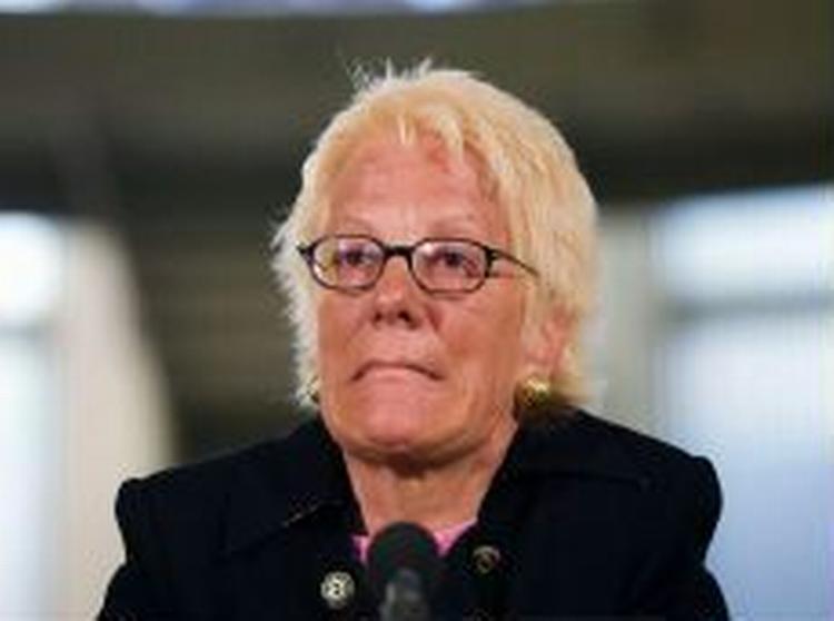 Talskvinden for FN's chefanklager Carla del Ponte trækker nu udtalelser om Serbien tilbage. - Arkivfoto: AP 
