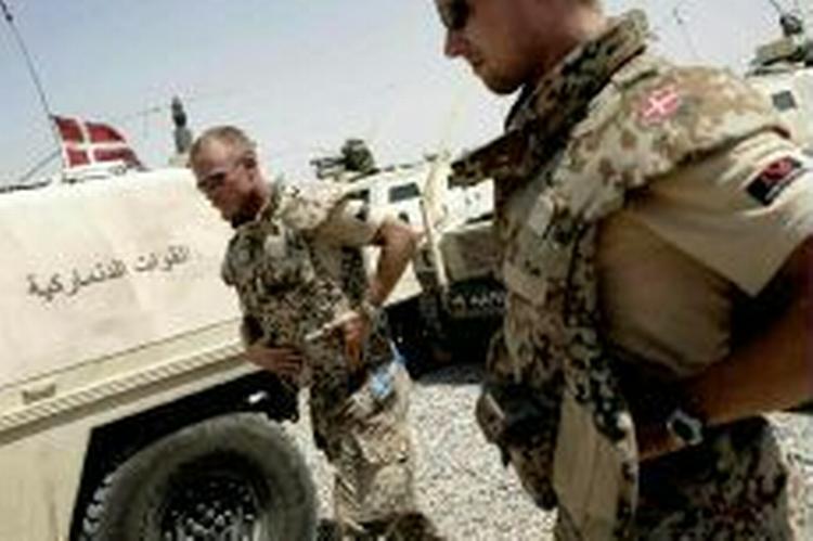 Danske soldater i Irak. - Arkivfoto: Thomas Borberg 