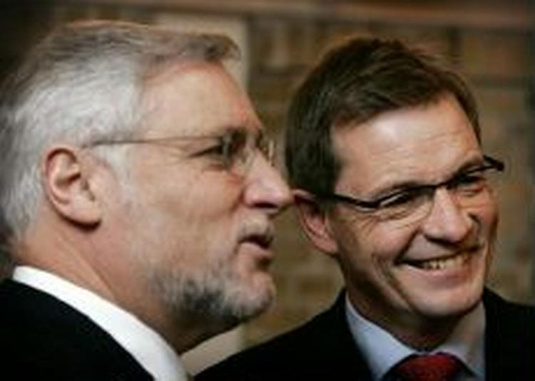 Både finansminister Thor Pedersen (V) og erhvervs- og økonomiminister Bendt Bendtsen (K) er med, når regeringen i morgen præsenterer sit udspil til velfærdsreformer. - Arkivfoto: Jens Dresling 