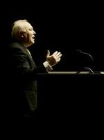 Den spanske udenrigsminister Miguel Angel Moratinos er i Danmark - her ses han til debatmøde på det Kongelige Bibliotek i København. Foto: Peter Hove Olesen 