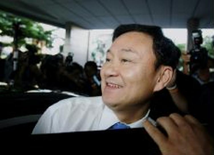 Rigmand og ministerpræsident Thaksin Shinawatra tager orlov fra politik. - Foto: AP 