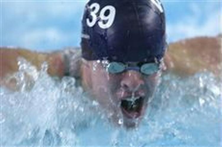20-årige Jakob Andkjær har forbedret den danske rekord på 50 m kortbane ved VM i Kina. - Foto: AP 