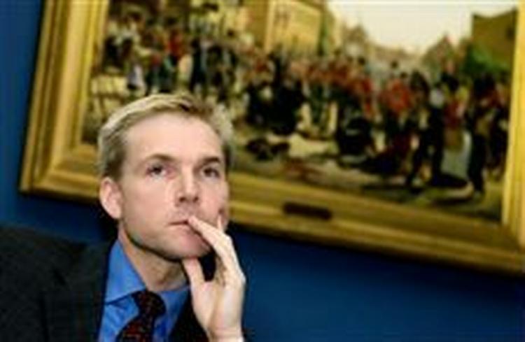 »Det er statsministeren, der sætter regeringsholdet. Det er ikke os«, siger Thulesen Dahl. DF's trussel mod Barfoed gælder stadig. - Foto: Jens Dresling 