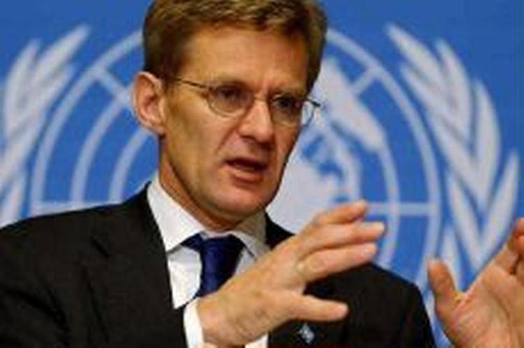 FN's chef for nødhjælp, Jan Egeland, bliver nu budt ind i Darfur i Sudan - Foto: AP 