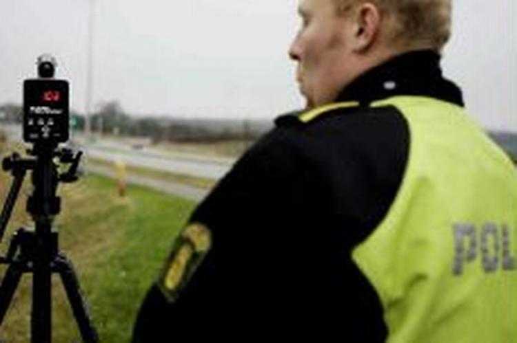 Færdselspolitiet er på påskepatrulje. - Arkivfoto: Thomas Borberg 