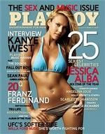 Beslutningen om at sætte et arkivfoto af Sexstar of The Year på Playboys martsforside påkaldte sig Jessica Albas vrede. Nu siger Hefner undskyld.   Ill.: Playboy 