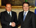 Romano Prodi og Silvio Berlusconi ahr kæmpet hårdt for at få magten. - Foto: AP 