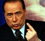 Pressemødet i Rom var Berlusconis første offentlige optræden, siden valget sluttede. - Foto: AP 