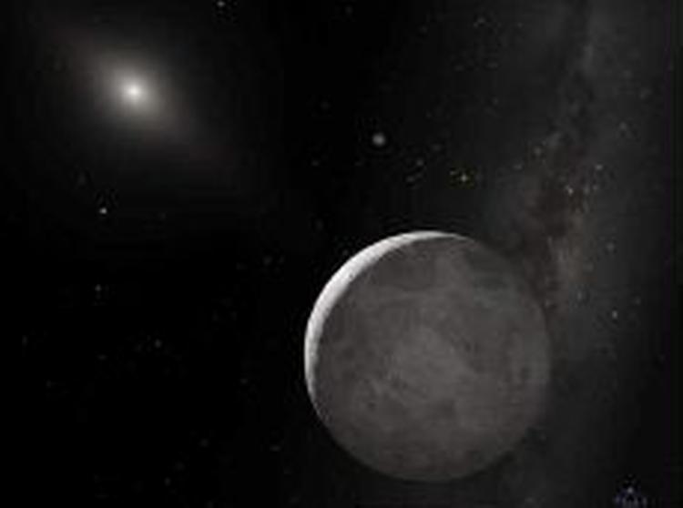 Amerikanske astronomer har for første gang rettet det kraftige rumteleskop Hubble mod den '10. planet' - Foto: AP 