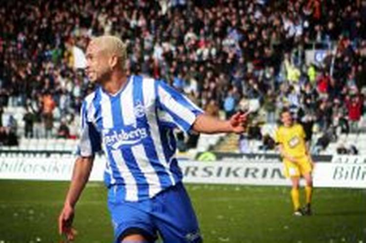 Jose Luis Junior scorede igen for OB, da fynboerne vandt over Horsens. - Foto: Morten Groth Schärfe 