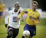 Brøndby måtte rokere meget på holdet før kampen mod AGF, som blev ramt af to skader under kampen. Brøndby hentede en spinkel sejr hjem fra Århus. - Foto: Andreas Szlavik 